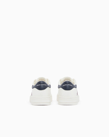 sneakers with webbing and rubber sole
