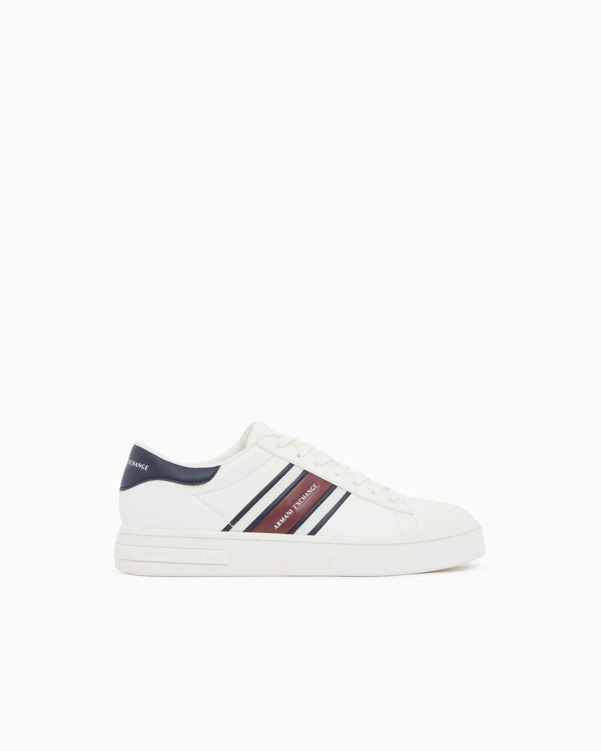 sneakers with webbing and rubber sole