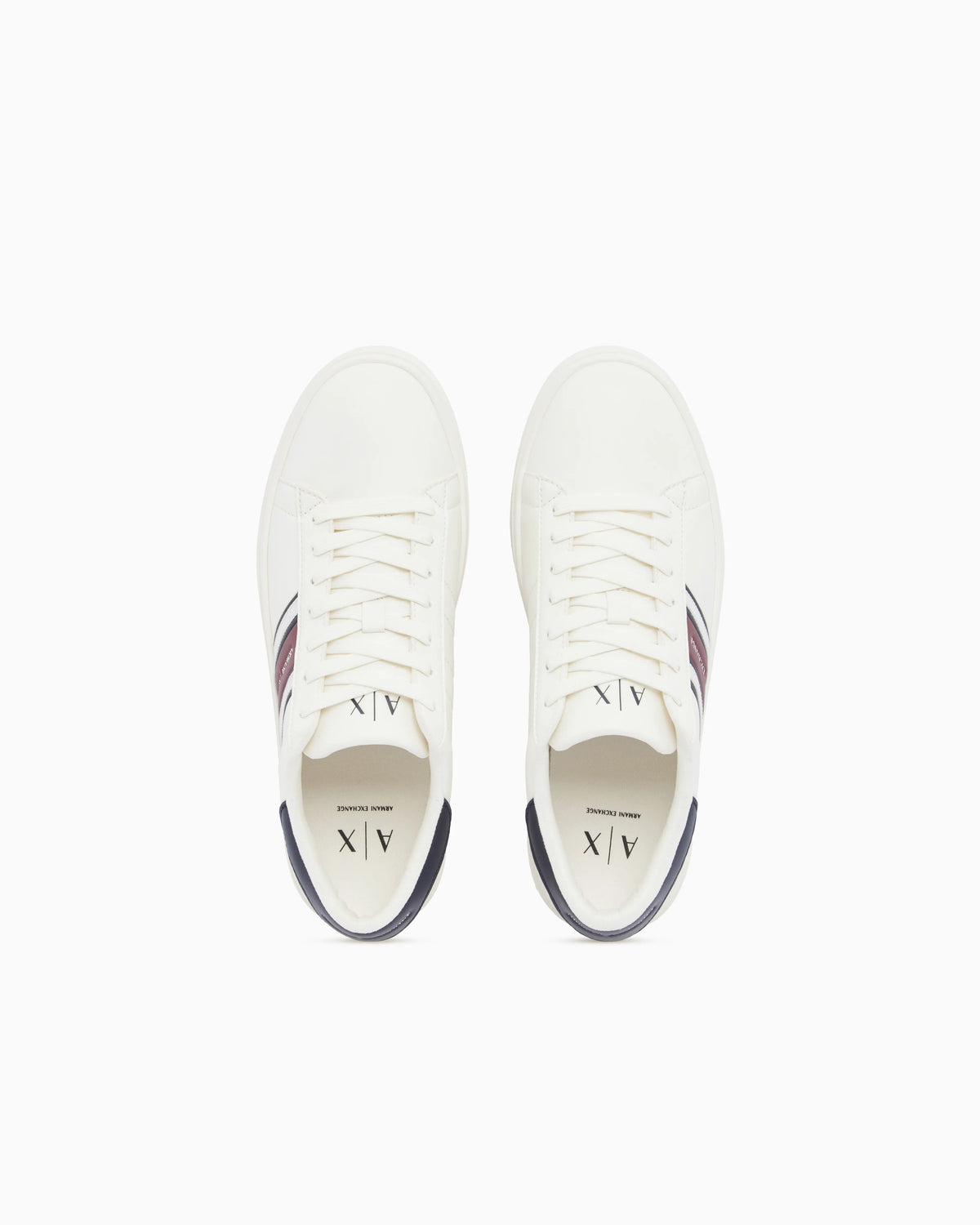 sneakers with webbing and rubber sole