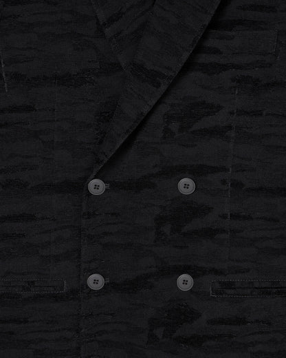 Jacquard denim jacket