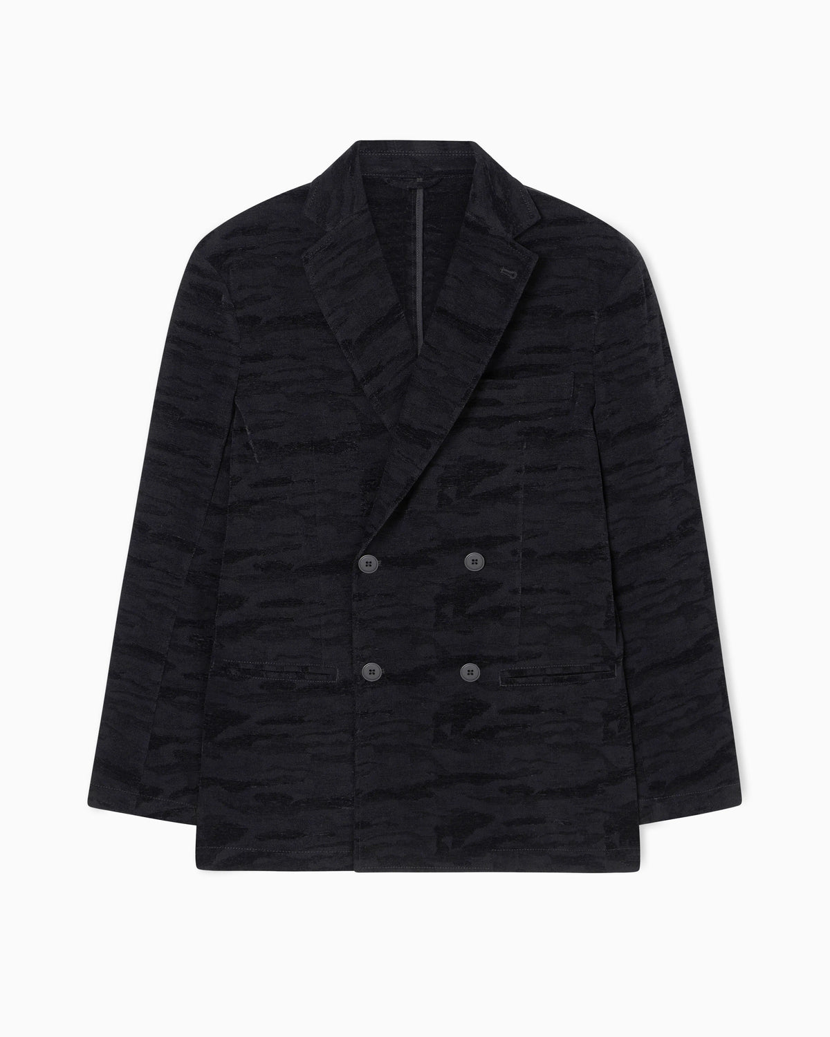 Jacquard denim jacket