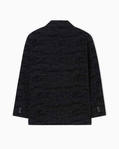 Jacquard denim jacket