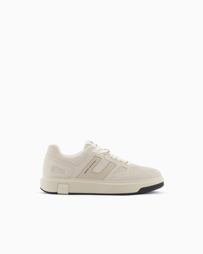 Technical fabric sneakers