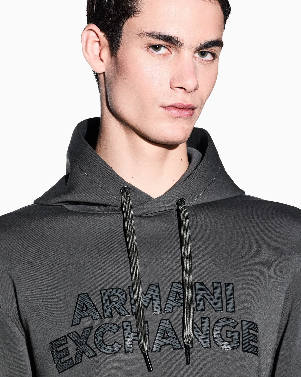 Hoodie in technical fabric