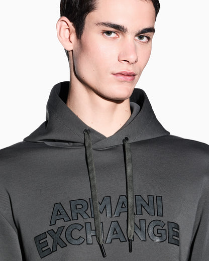 Hoodie in technical fabric