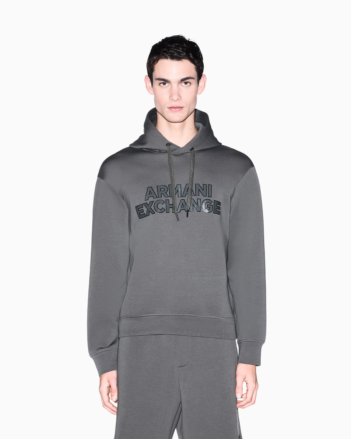 Hoodie in technical fabric