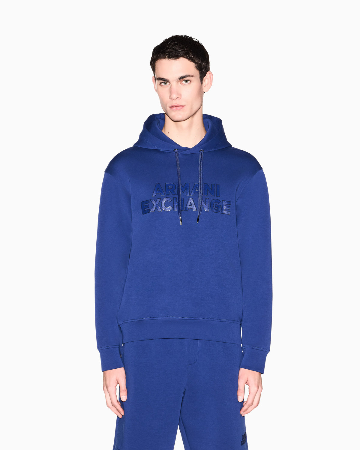 Hoodie in technical fabric