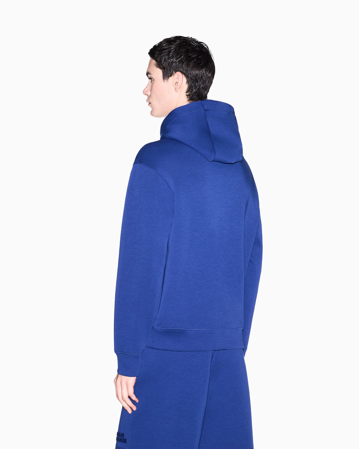 Hoodie in technical fabric