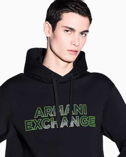 Hoodie in technical fabric
