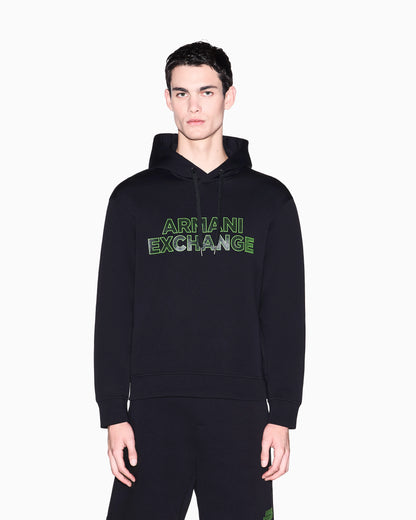 Hoodie in technical fabric