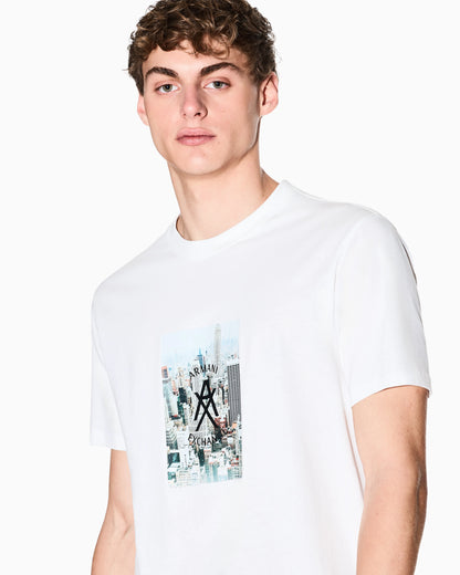 Regular fit cotton T-shirt