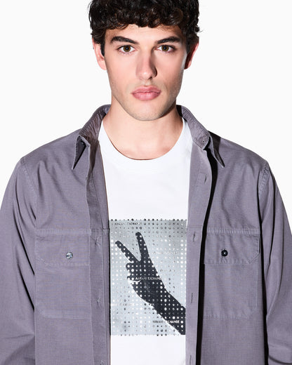 Regular fit cotton T-shirt