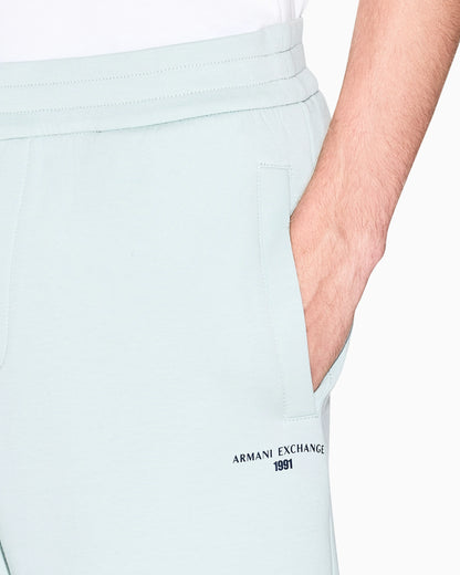 Bermuda shorts in fleece fabric