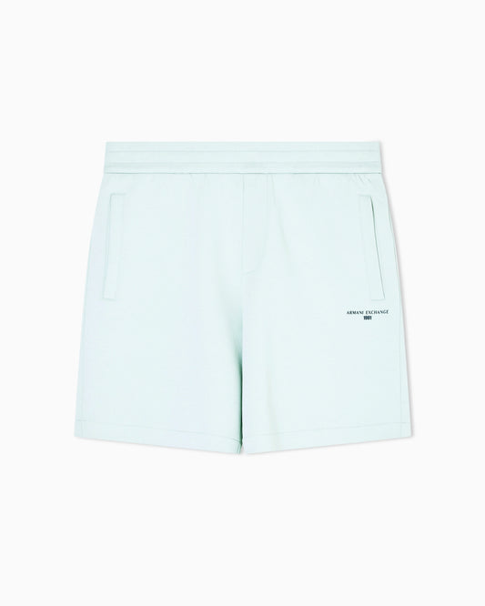 Bermuda shorts in fleece fabric