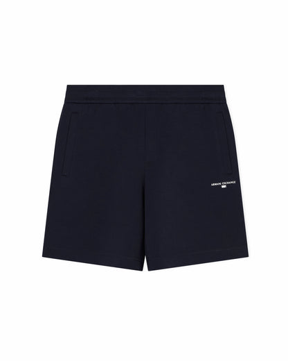 Bermuda shorts in fleece fabric