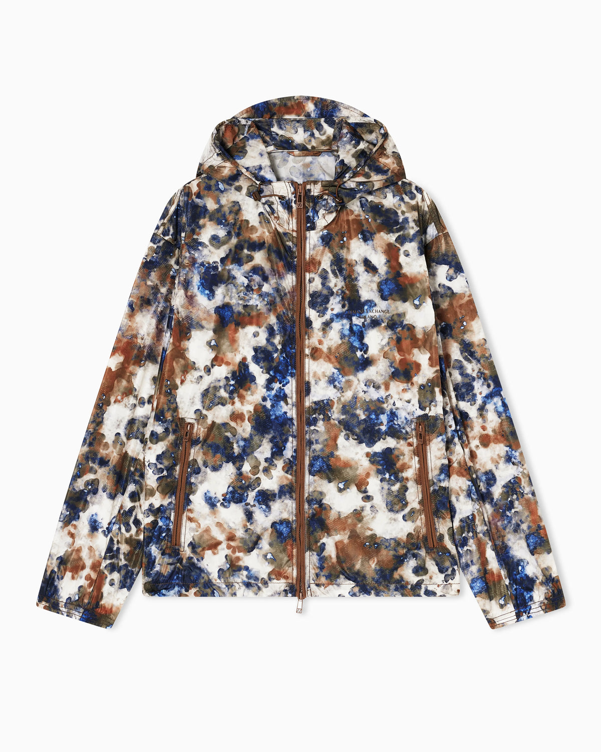 Lightweight windbreaker made of technical nylon