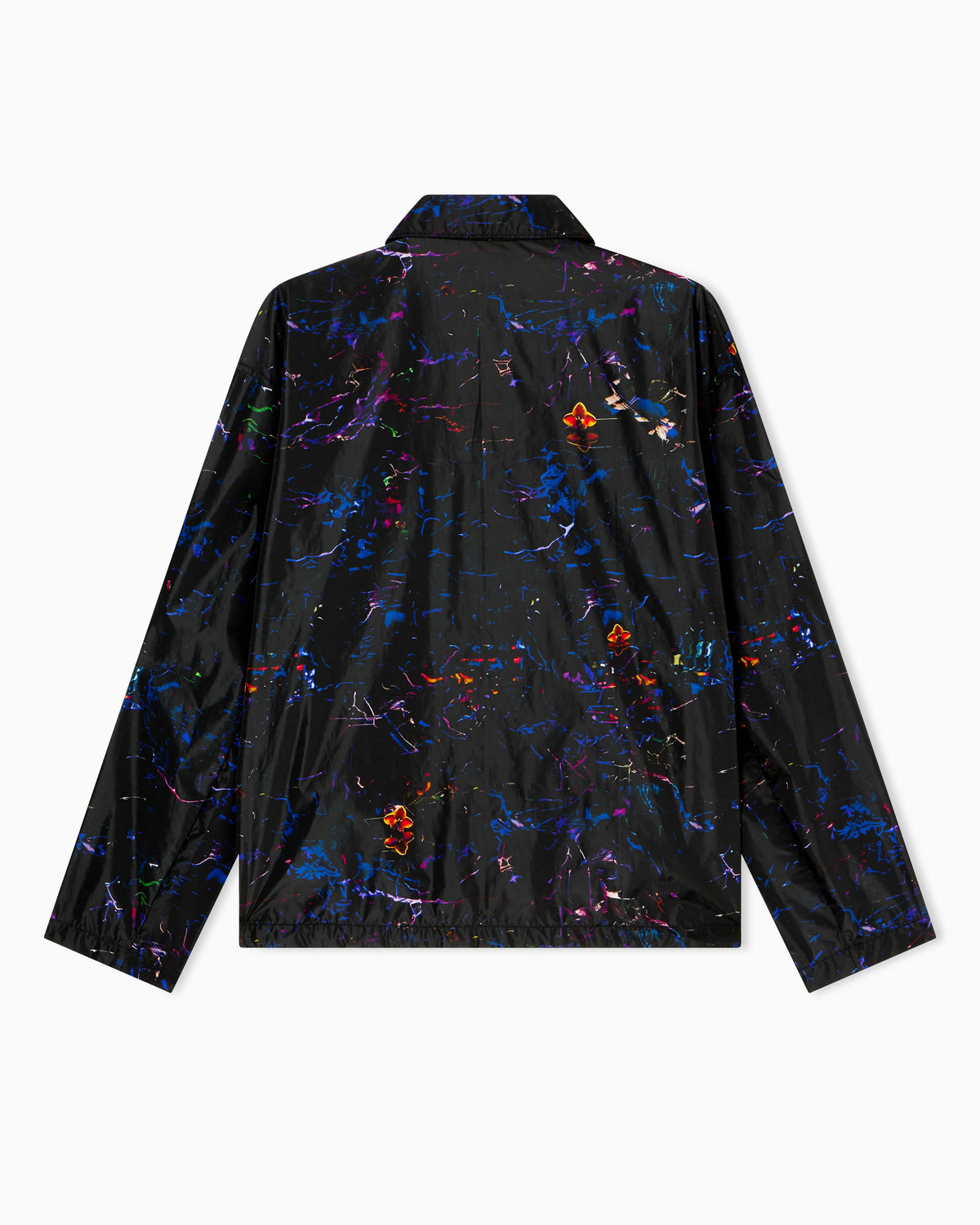 Lightweight blouson in technical nylon