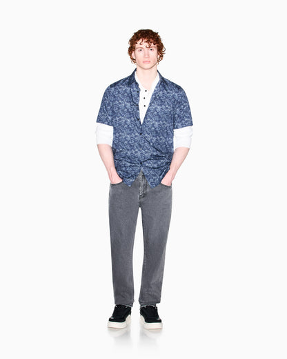 Oversized cotton shirt