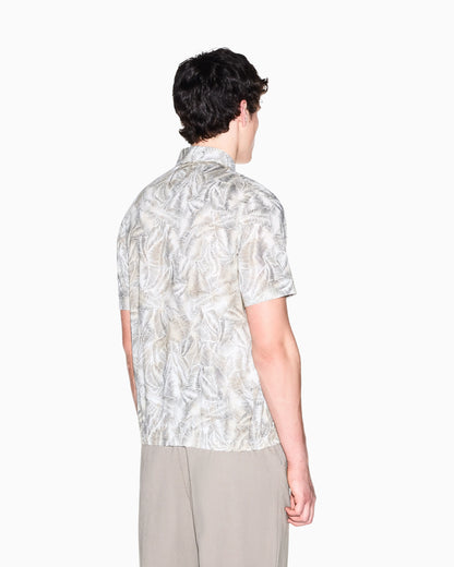 Fresh Cotton Shirt with Hidden Button Placket