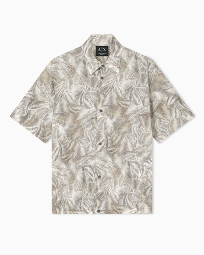 Fresh Cotton Shirt with Hidden Button Placket