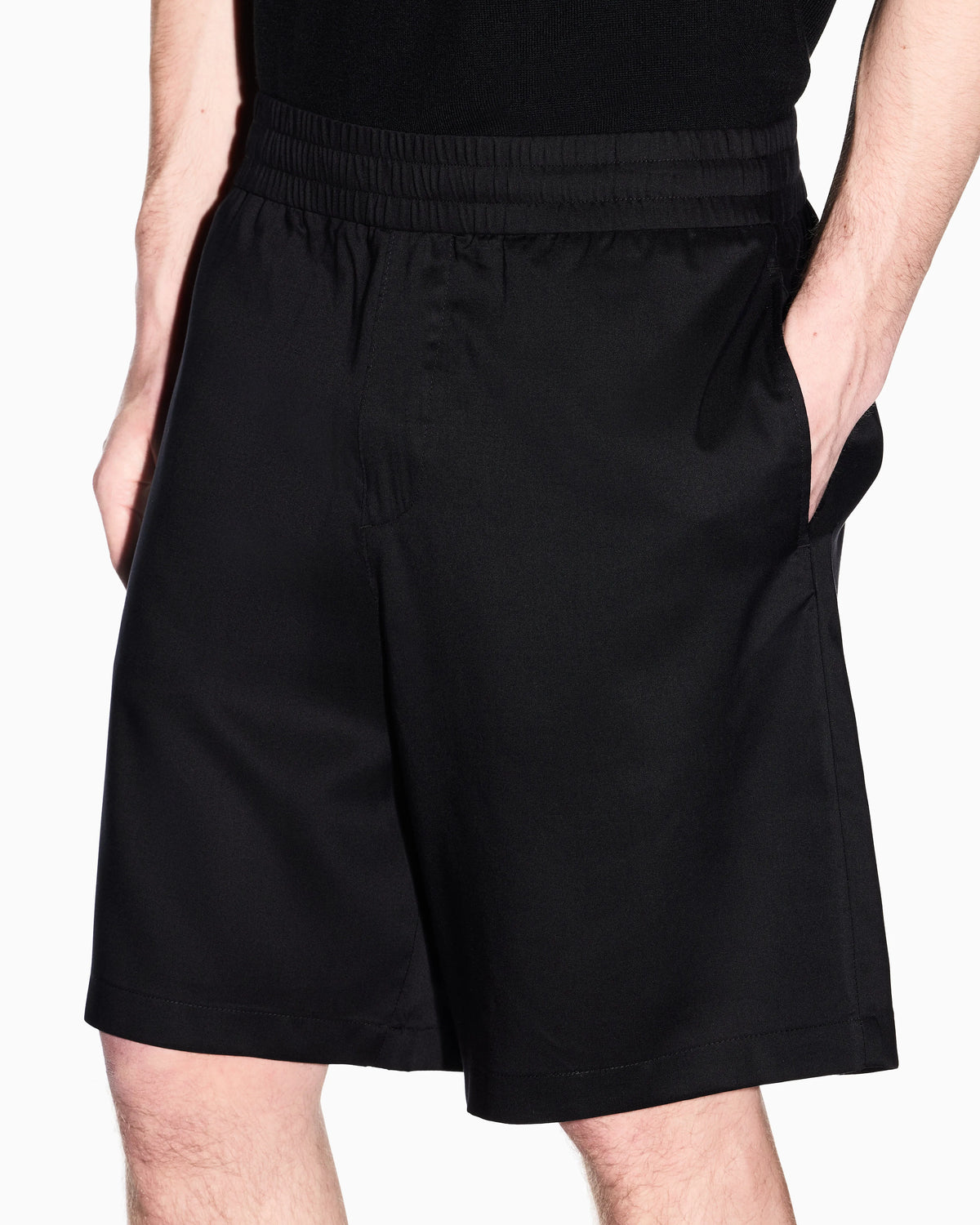 Lightweight Oxford Bermuda Shorts