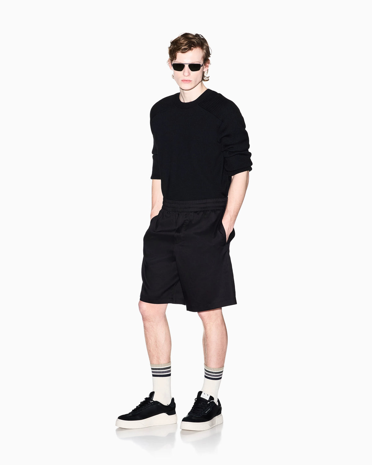 Lightweight Oxford Bermuda Shorts