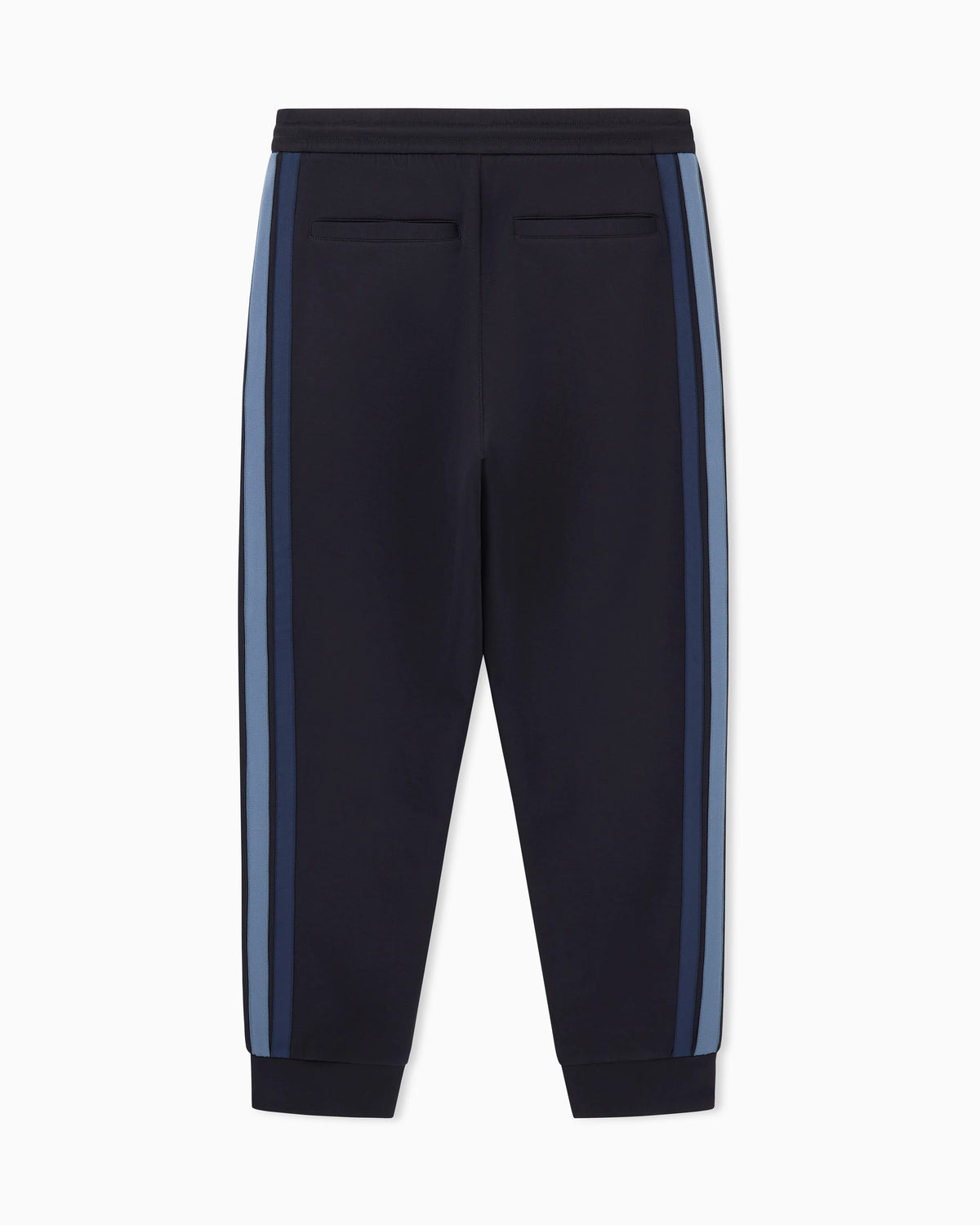 Structured sweatpants in stretch bonded cotton