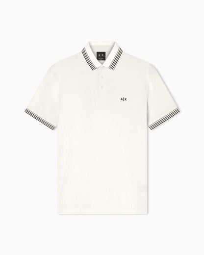 Classic Polo Shirt in Breathable Cotton Piqué