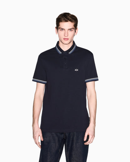 Classic Polo Shirt in Breathable Cotton Piqué