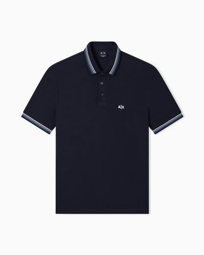 Classic Polo Shirt in Breathable Cotton Piqué