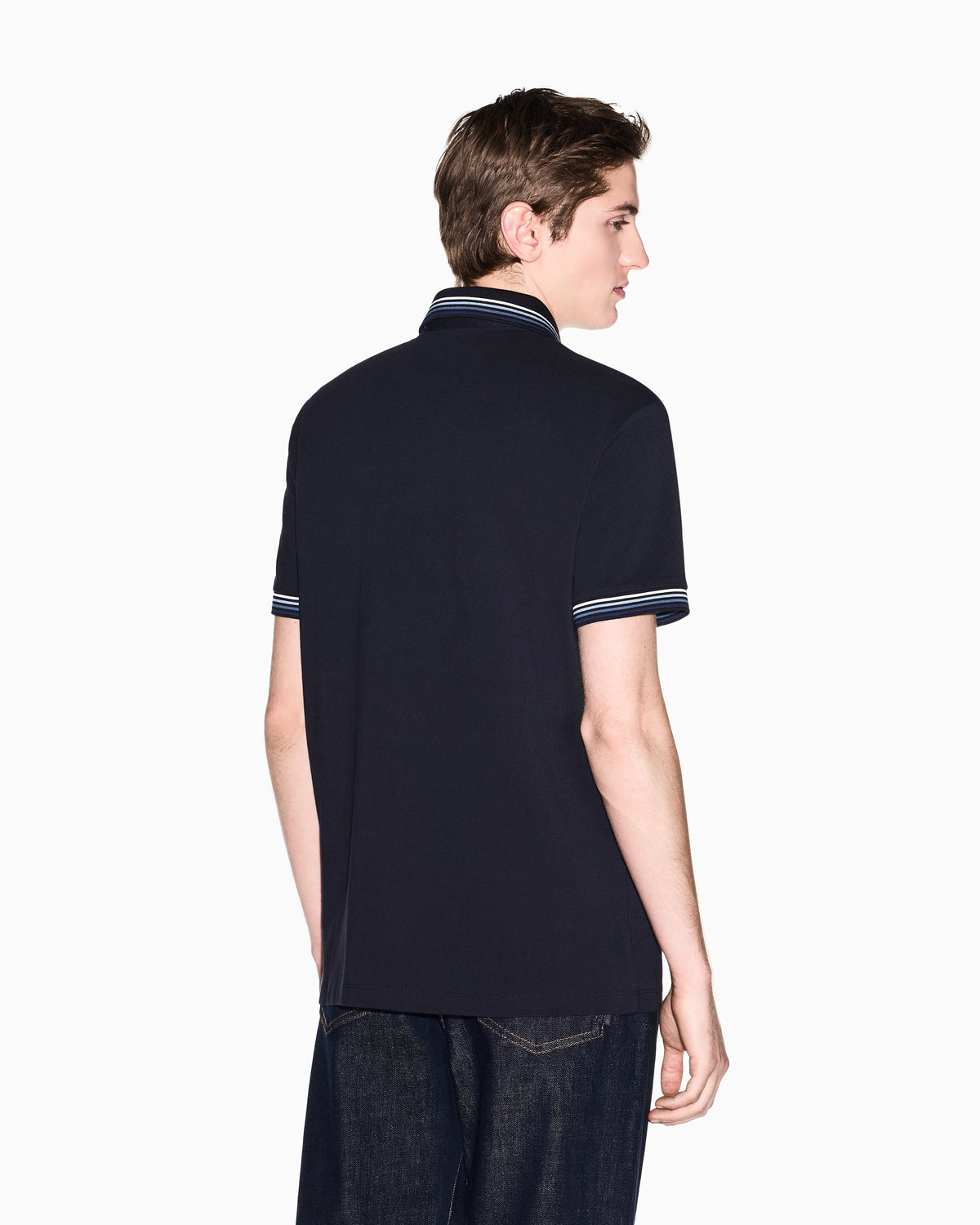 Classic Polo Shirt in Breathable Cotton Piqué