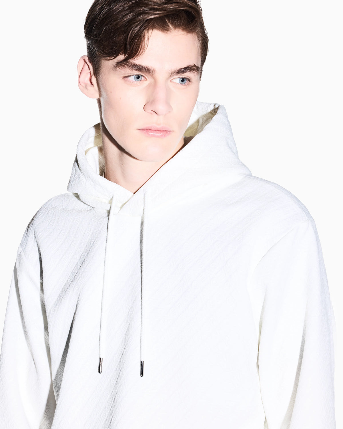 Stretch Jacquard Hoodie