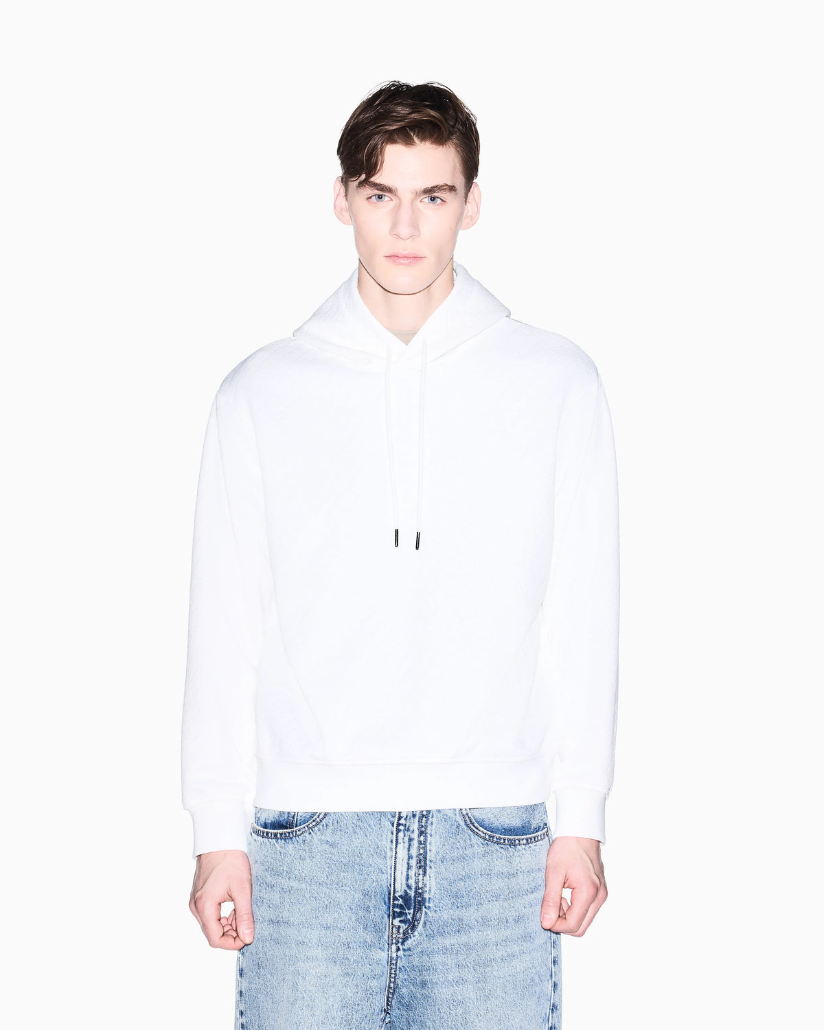 Stretch Jacquard Hoodie