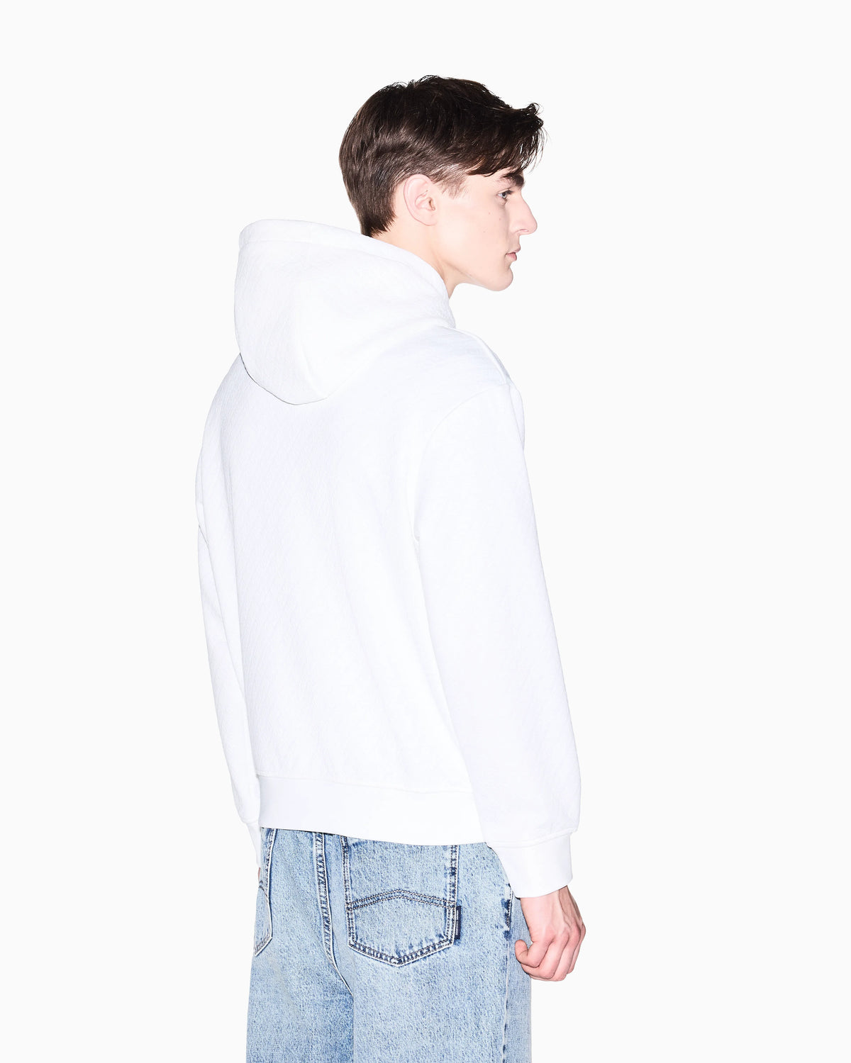 Stretch Jacquard Hoodie