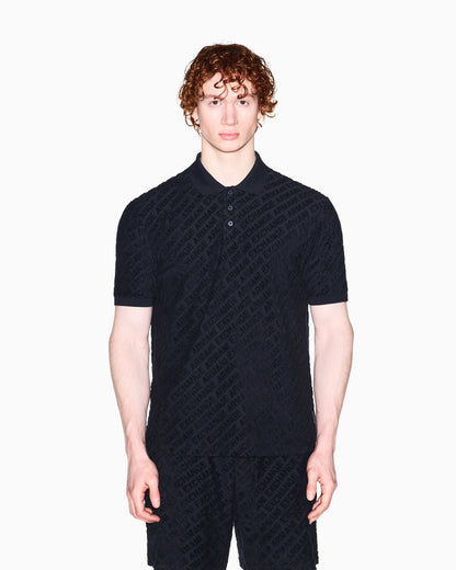 Cotton Pique Polo with Contrasting Details