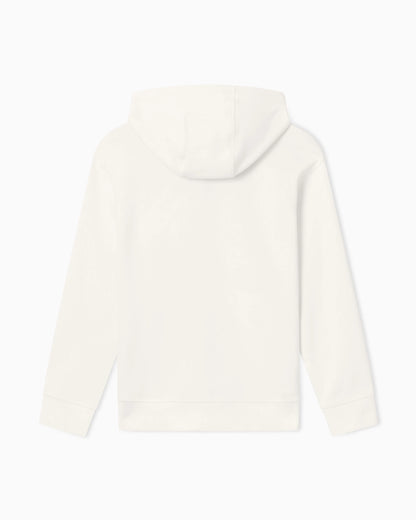 Zip-up cotton sweatshirt