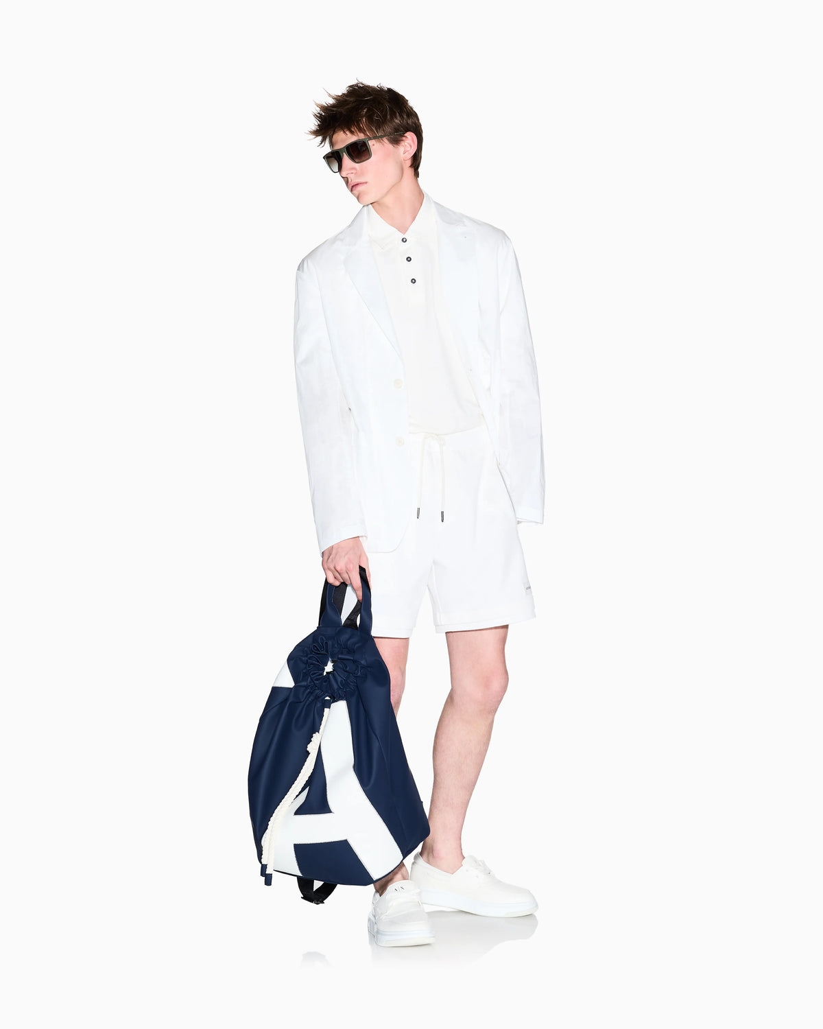 Bermuda shorts in cotton