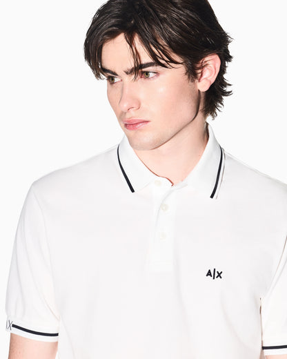 Classic and Refined Cotton Piqué Polo Shirt
