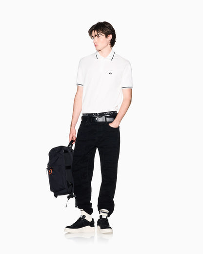 Classic and Refined Cotton Piqué Polo Shirt