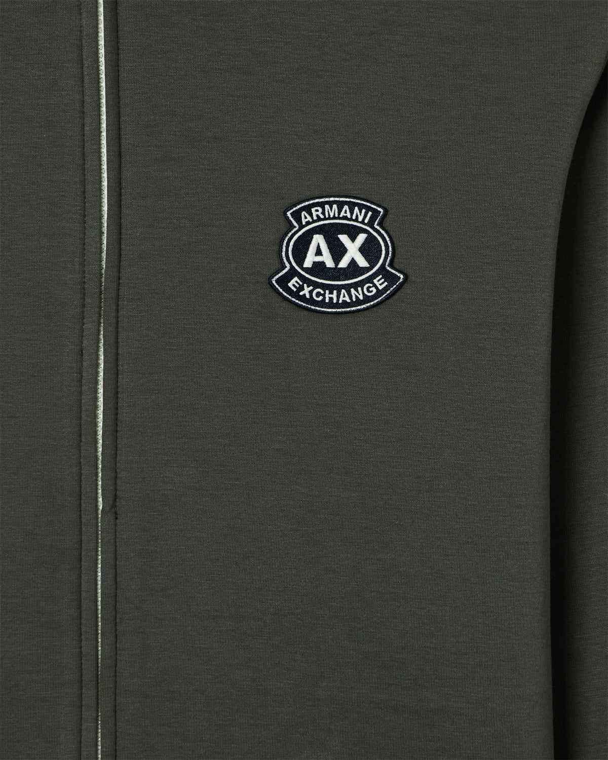 Stretch bonded cotton sweatshirt