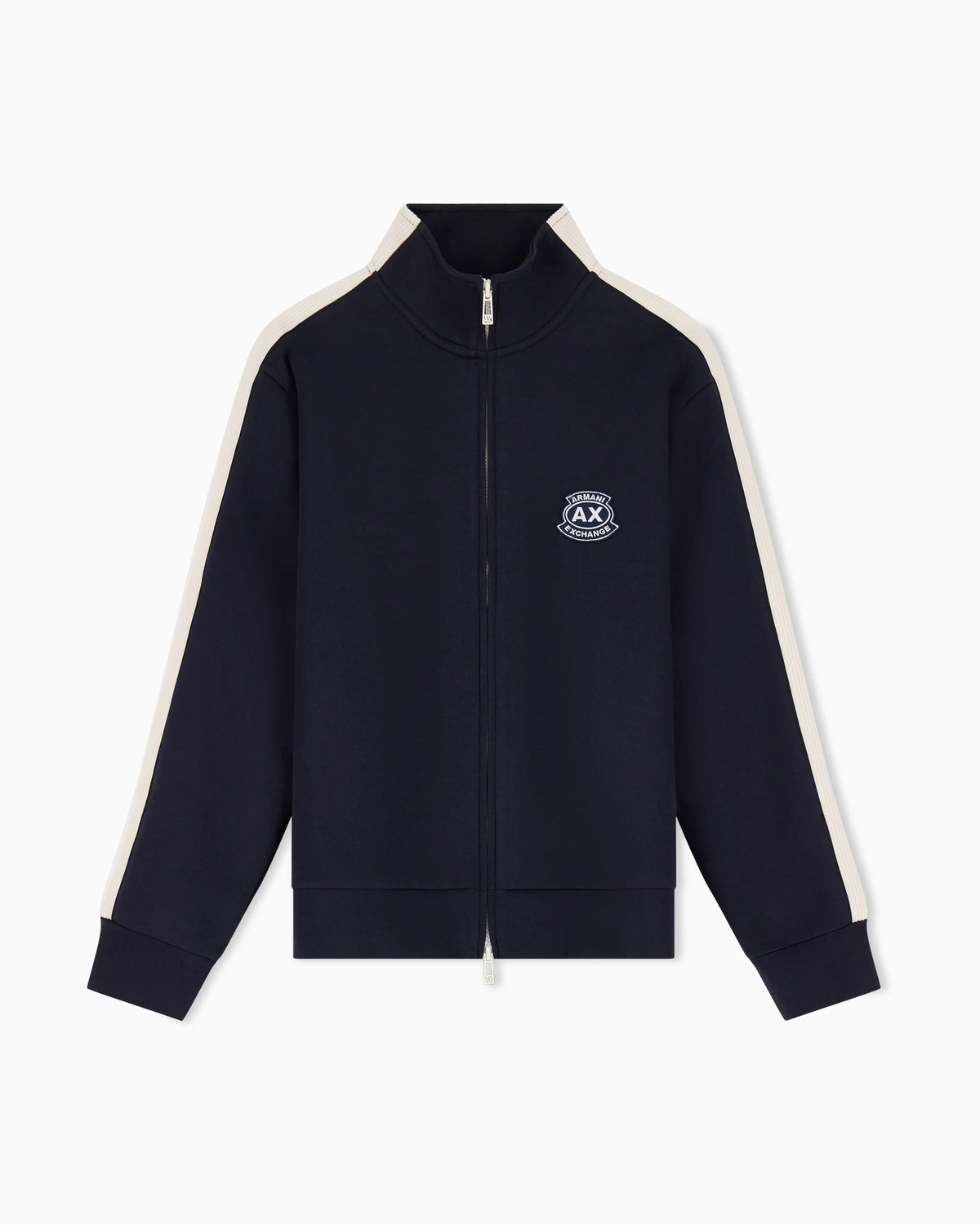 Stretch bonded cotton sweatshirt
