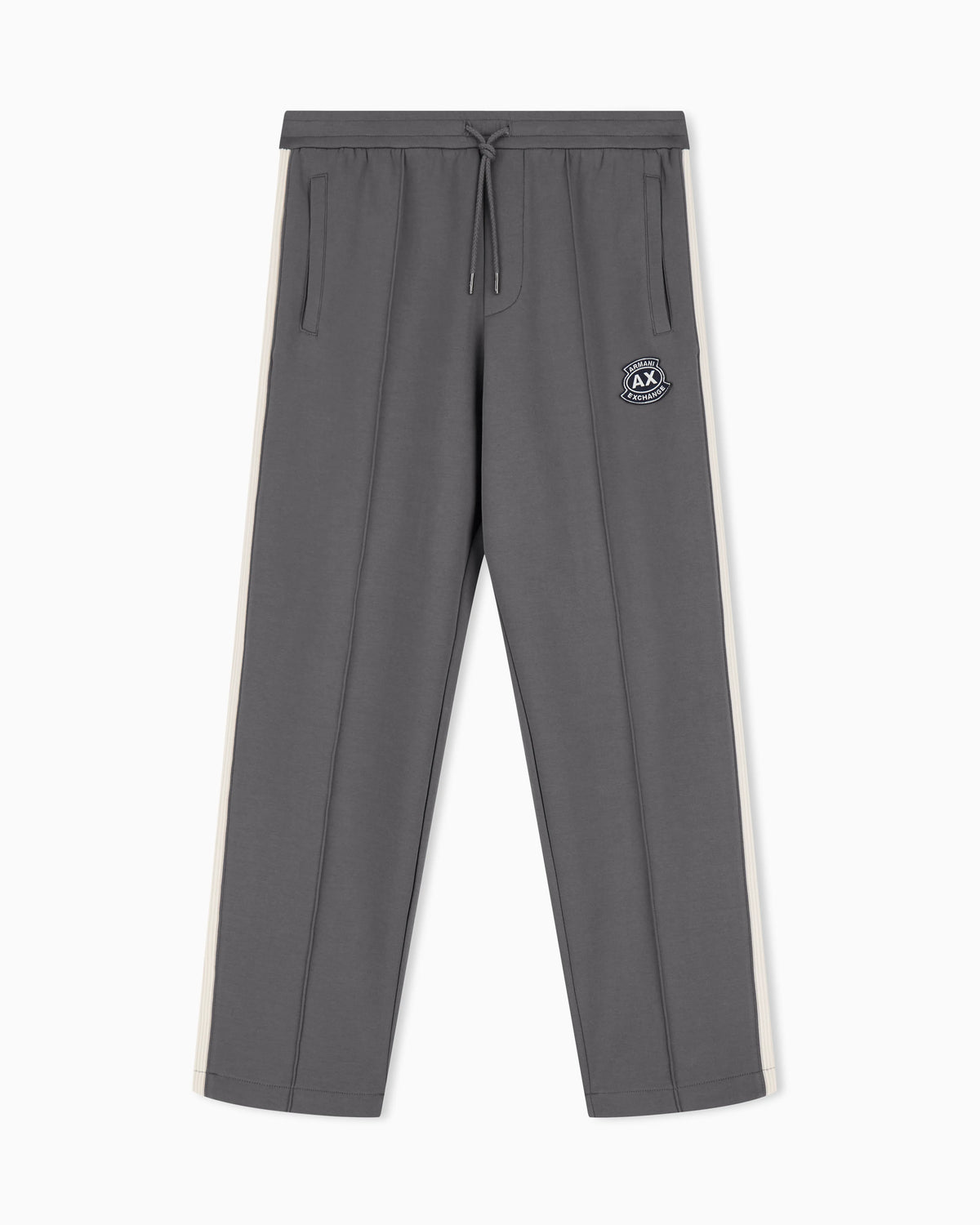 Jogger trousers in bonded fabric