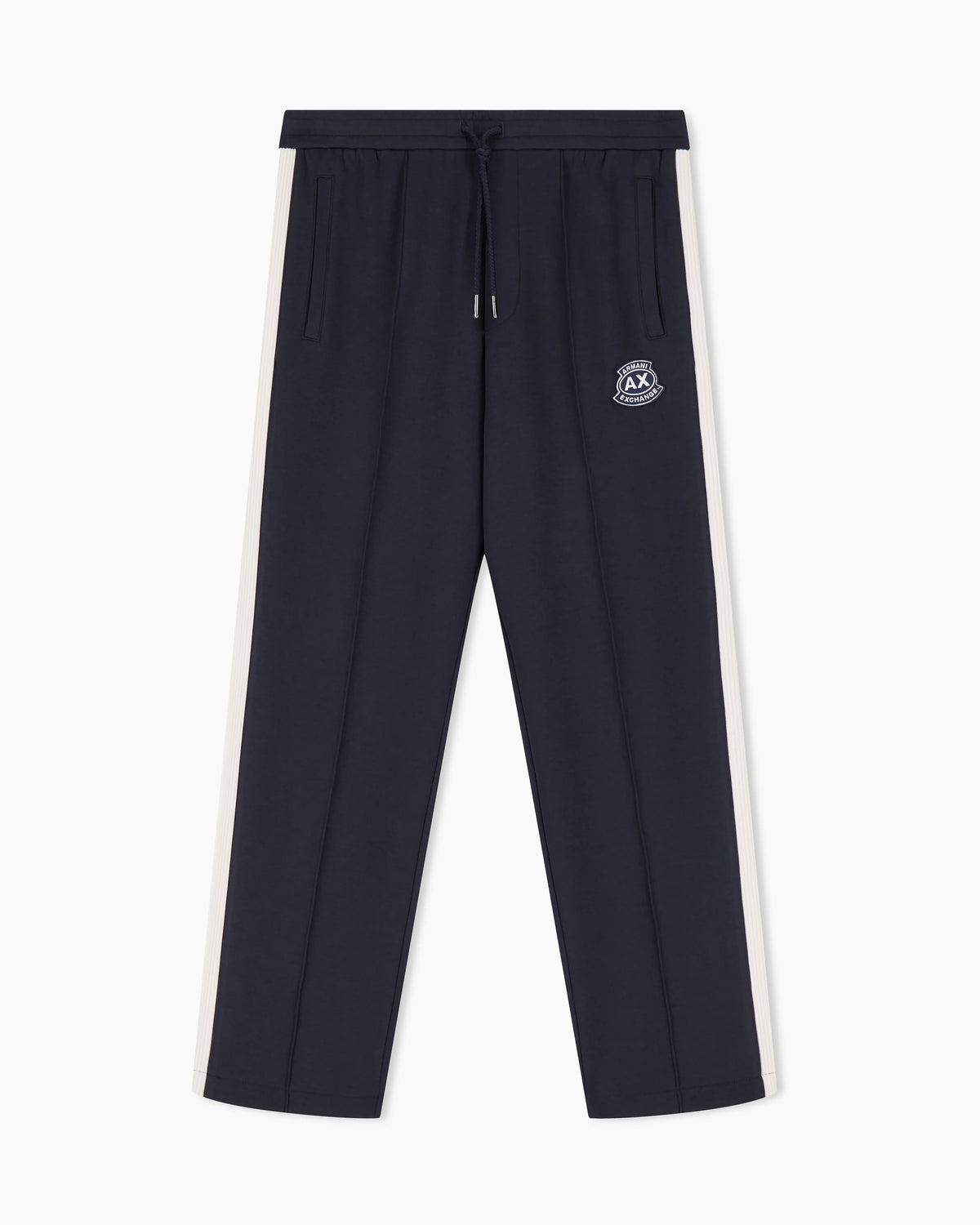 Jogger trousers in bonded fabric