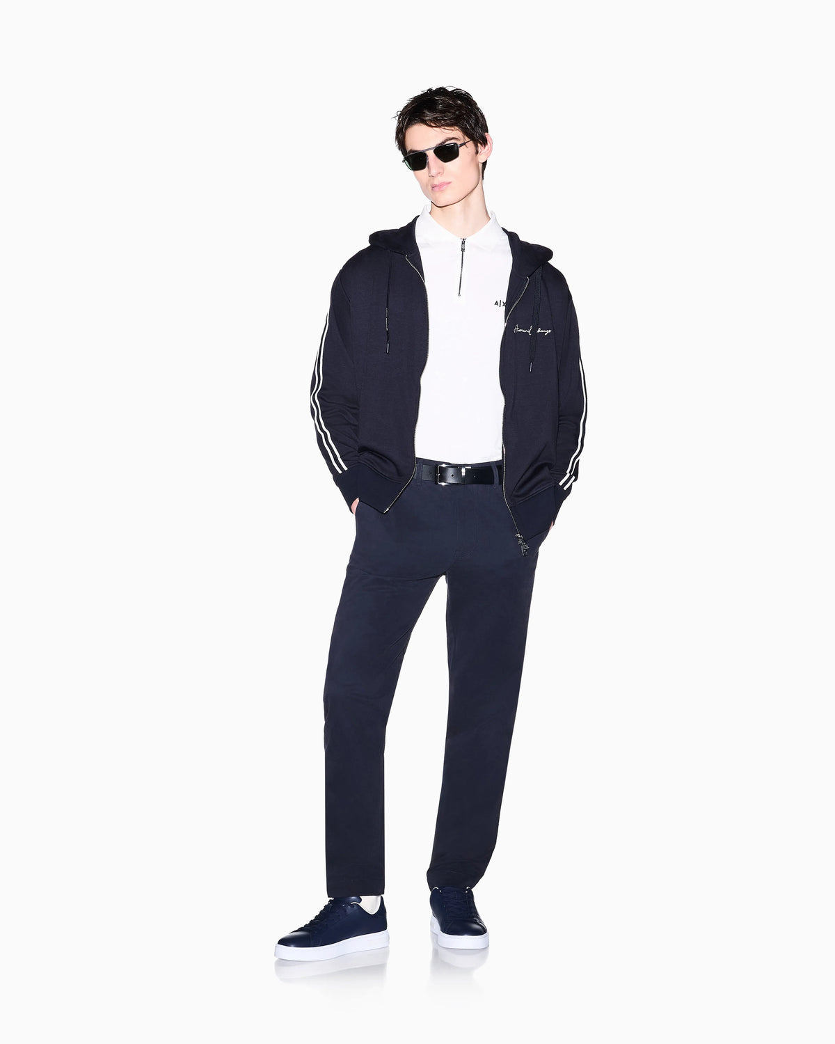 Polo shirt in technical fabric