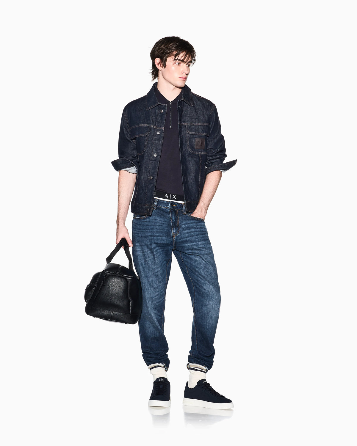 Polo shirt in technical fabric