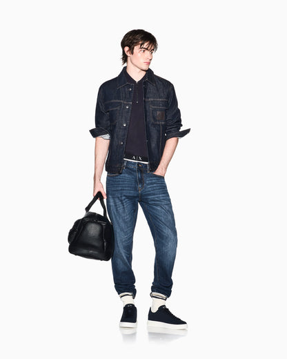 Polo shirt in technical fabric