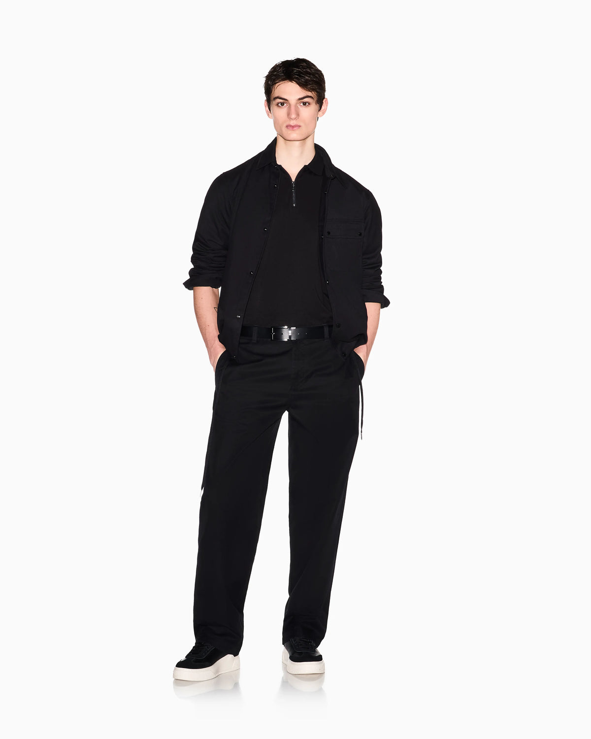 Polo shirt in technical fabric