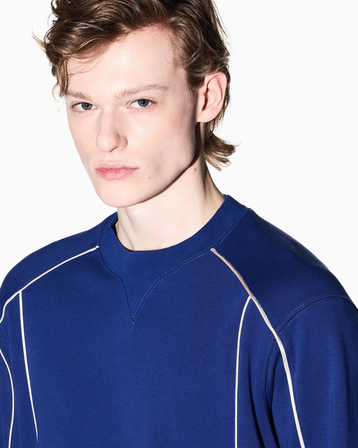 Sophisticated Comfort Crewneck Interlock Sweatshirt