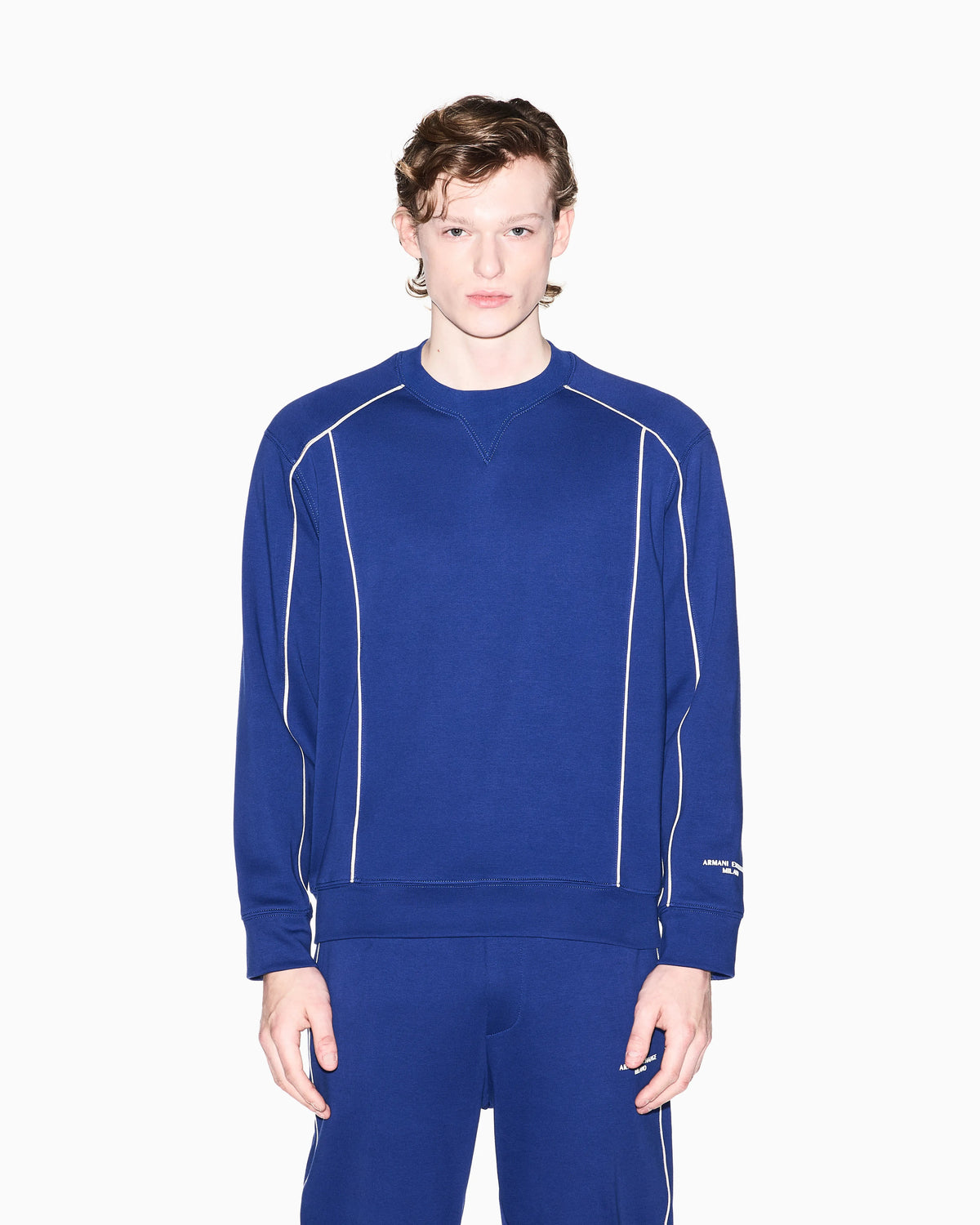 Sophisticated Comfort Crewneck Interlock Sweatshirt