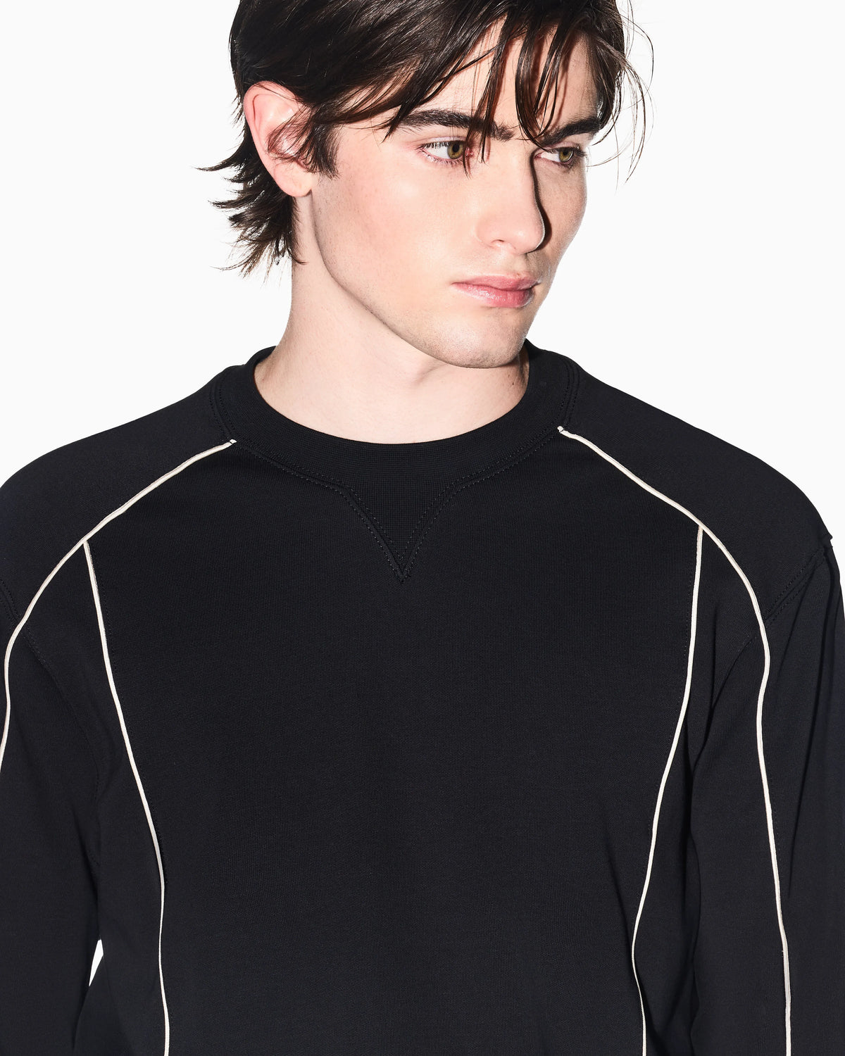 Sophisticated Comfort Crewneck Interlock Sweatshirt